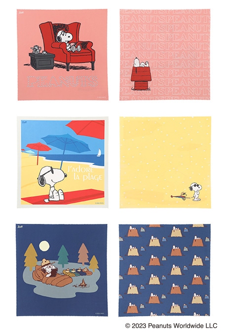 先行販売】Zoff|PEANUTS スヌーピーフェスティバルメガネ拭き